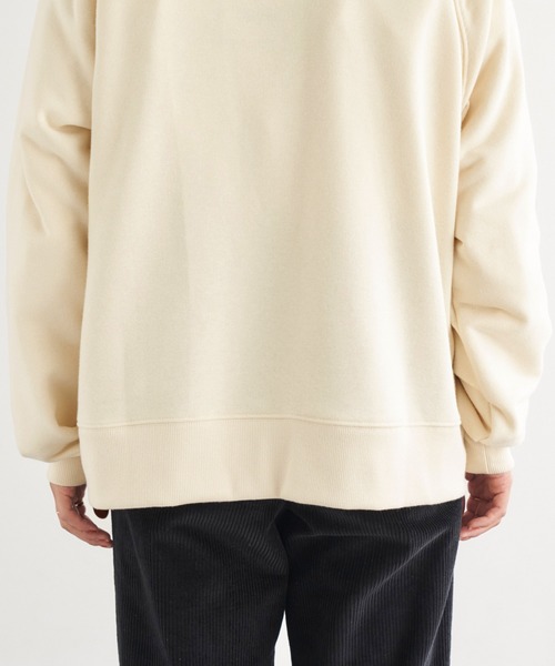 Labrador Retriever（ラブラドールリトリーバー）の「Labrador Retriever/ラブラドールレトリーバー  別注 スウェット カレッジロゴプルオーバー（スウェット・レディース・チャコール/ネイビー/オートミール/アイボリー・FREE）」の14枚目の写真