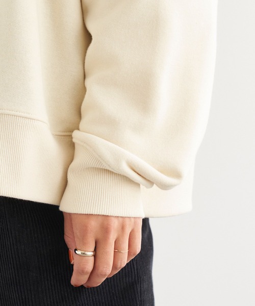 Labrador Retriever（ラブラドールリトリーバー）の「Labrador Retriever/ラブラドールレトリーバー  別注 スウェット カレッジロゴプルオーバー（スウェット・レディース・チャコール/ネイビー/オートミール/アイボリー・FREE）」の19枚目の写真