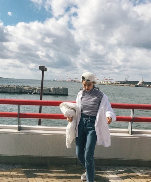yuue' ( wear )（ユーイ）の「オーバーサイズ ビッグシルエット ロングスリーブシャツ（シャツ/ブラウス・レディース・ホワイト・M/XL/L）」の11枚目の写真