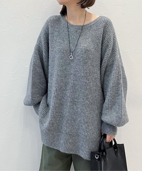 LEPSIM（レプシィム）の「メランジデザインニット 162457（ニット