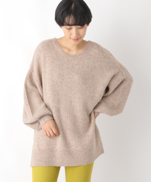 LEPSIM（レプシィム）の「メランジデザインニット 162457（ニット