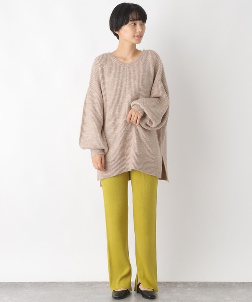 LEPSIM（レプシィム）の「メランジデザインニット 162457（ニット