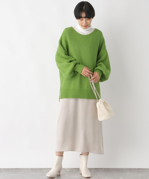 LEPSIM（レプシィム）の「メランジデザインニット 162457（ニット