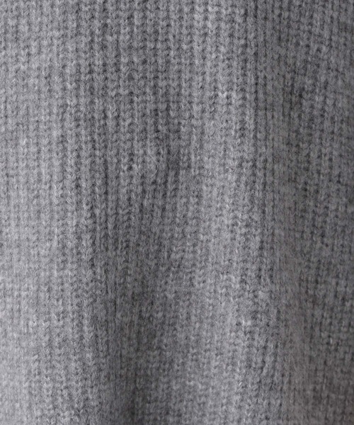 LEPSIM（レプシィム）の「メランジデザインニット　162457（ニット/セーター・レディース・グレー/ベージュ/グリーン/ライトグリーン/ライトピンク/ライトブルー・FREE）」の7枚目の写真