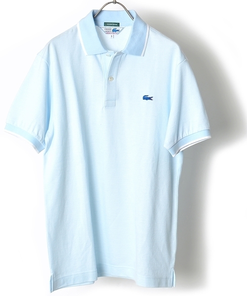 LACOSTE（ラコステ）の「LACOSTE(ラコステ): SHIPS40周年 【別注】 バーズアイ/ポロシャツ■（ポロシャツ・メンズ・グレー/ネイビー/ライトブルー・X-SMALL/SMALL/MEDIUM/LARGE/X-LARGE）」の2枚目の写真