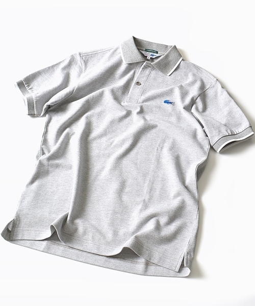 LACOSTE（ラコステ）の「LACOSTE(ラコステ): SHIPS40周年 【別注】 バーズアイ/ポロシャツ■（ポロシャツ・メンズ・グレー/ネイビー/ライトブルー・X-SMALL/SMALL/MEDIUM/LARGE/X-LARGE）」の8枚目の写真