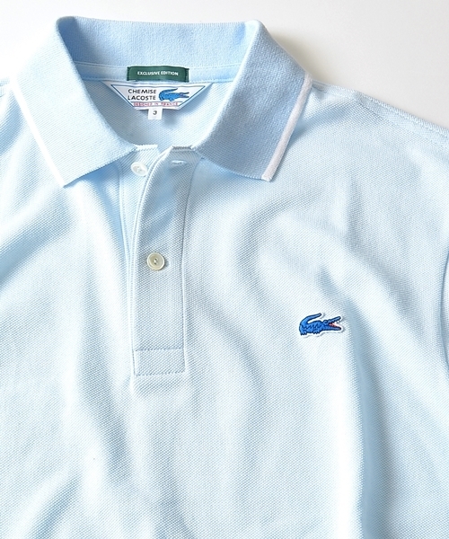 LACOSTE（ラコステ）の「LACOSTE(ラコステ): SHIPS40周年 【別注】 バーズアイ/ポロシャツ■（ポロシャツ・メンズ・グレー/ネイビー/ライトブルー・X-SMALL/SMALL/MEDIUM/LARGE/X-LARGE）」の12枚目の写真