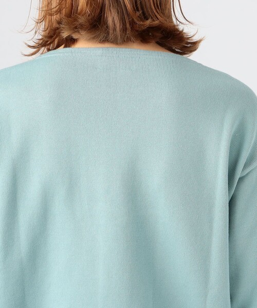 TOMORROWLAND (トゥモローランド)の「【別注】KANELL×SUPER A MARKET VINTAGE JERSEY BONAPARTE" ソリッドTシャツ"(Tシャツ/カットソー・レディース・ライトピンク/サックスブルー/ライトグリーン/ネイビー・M)」の10枚目の写真