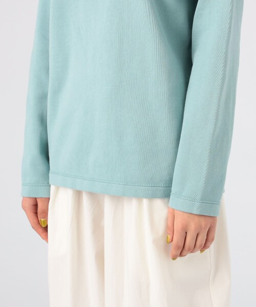 TOMORROWLAND (トゥモローランド)の「【別注】KANELL×SUPER A MARKET VINTAGE JERSEY BONAPARTE" ソリッドTシャツ"(Tシャツ/カットソー・レディース・ライトピンク/サックスブルー/ライトグリーン/ネイビー・M)」の12枚目の写真