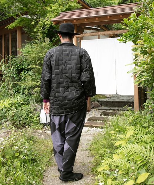 カヤ】火消し纏メンズもんぺ風パンツ（その他パンツ）｜カヤ