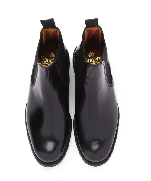 SANDERS(サンダース)の「SANDERS(サンダース)CHELSEA BOOT 1829 FEMALE(ブーツ・レディース・ブラック・4/3/5/5.5/4.5/3.5)」の4枚目の写真
