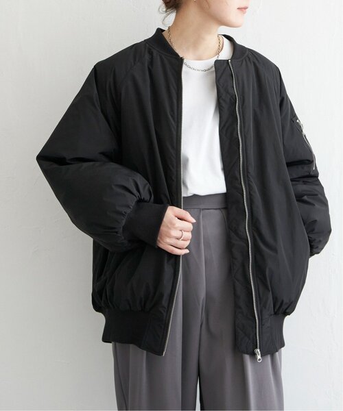 notch.（ノッチ）の「オーバーサイズMA-1（MA-1・レディース・グリーン系その他/ブラック/ベージュ・M）」の19枚目の写真