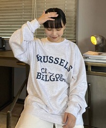 Couleur Meler オクユウカ　オーバーサイズロゴスウェット