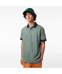 LACOSTE（ラコステ）の「モノグラムジャカードポロシャツ