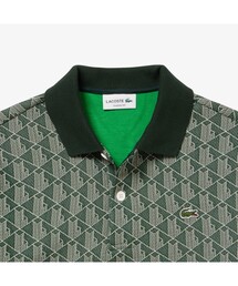 ち*ぎ様 LACOSTE(ラコステ)　モノグラム ジャカード ポロシャツ L Amazon | [ラコステ] モノグラムジャカード半袖ポロシャツ