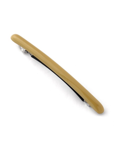 ANEMONE（アネモネ）の「フランス製シンプルラインバレッタ（バレッタ/ヘアクリップ・レディース・ブラウン/ピンク/ブルー/アイボリー/マルチ/グリーン/パープル/マスタード・FREE）」の14枚目の写真