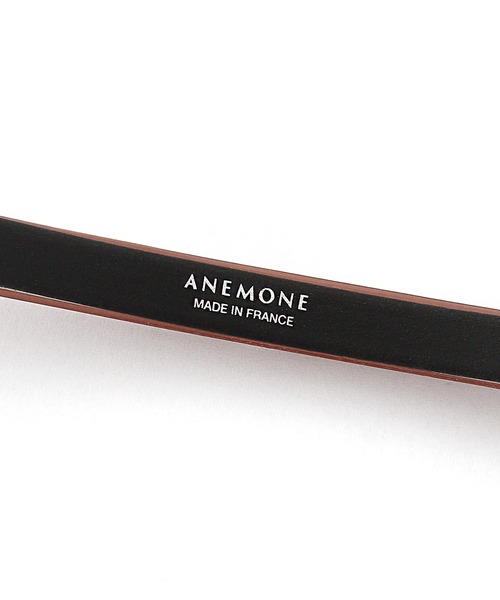 ANEMONE（アネモネ）の「フランス製シンプルラインバレッタ（バレッタ/ヘアクリップ・レディース・ブラウン/ピンク/ブルー/アイボリー/マルチ/グリーン/パープル/マスタード・FREE）」の20枚目の写真