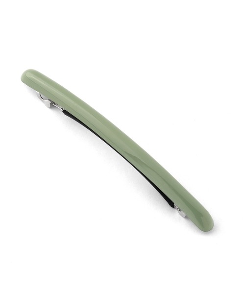 ANEMONE（アネモネ）の「フランス製シンプルラインバレッタ（バレッタ/ヘアクリップ・レディース・ブラウン/ピンク/ブルー/アイボリー/マルチ/グリーン/パープル/マスタード・FREE）」の11枚目の写真