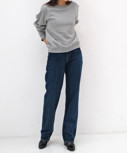 AKTE（アクテ）の「デザインスリーブスウェットプルオーバー（スウェット・レディース・グレー/ブラック/ホワイト・FREE）」の22枚目の写真