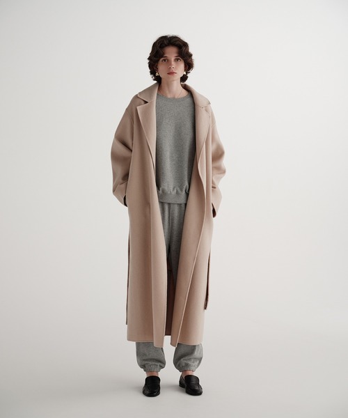 AKTE（アクテ）の「デザインスリーブスウェットプルオーバー（スウェット・レディース・グレー/ブラック/ホワイト・FREE）」の10枚目の写真