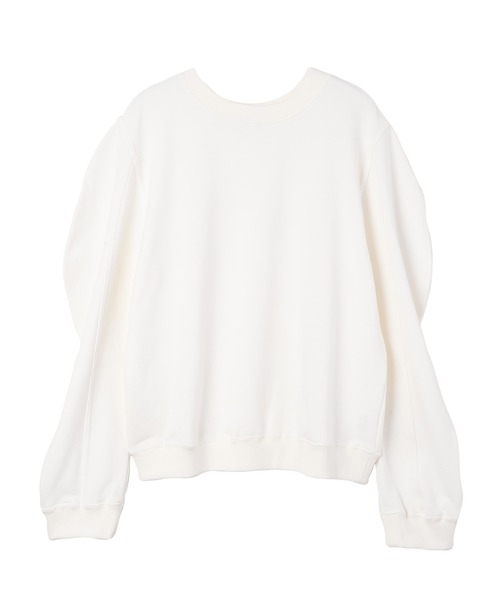 AKTE（アクテ）の「デザインスリーブスウェットプルオーバー（スウェット・レディース・グレー/ブラック/ホワイト・FREE）」の16枚目の写真