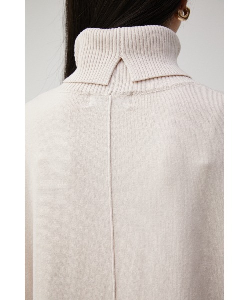 AZUL by moussy(アズールバイマウジー)の「TURTLE NECK SIMPLE OP/タートルネックシンプルワンピース(ワンピース・レディース・アイボリー/ブラック/ブルー・SMALL/MEDIUM)」の20枚目の写真