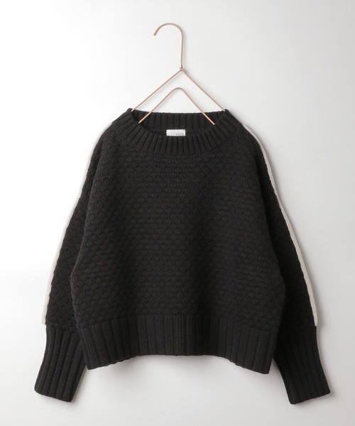 LOWRYS FARM（ローリーズファーム）の「ポコポコプルオーバーニット　171891（ニット/セーター・キッズ・ブラック/レッド/ブラック×ホワイト・110cm/120cm/130cm/140cm/150cm）」の13枚目の写真