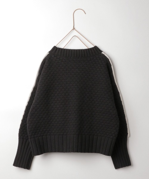 LOWRYS FARM（ローリーズファーム）の「ポコポコプルオーバーニット　171891（ニット/セーター・キッズ・ブラック/レッド/ブラック×ホワイト・110cm/120cm/130cm/140cm/150cm）」の18枚目の写真