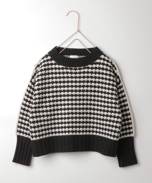 LOWRYS FARM（ローリーズファーム）の「ポコポコプルオーバーニット　171891（ニット/セーター・キッズ・ブラック/レッド/ブラック×ホワイト・110cm/120cm/130cm/140cm/150cm）」の21枚目の写真