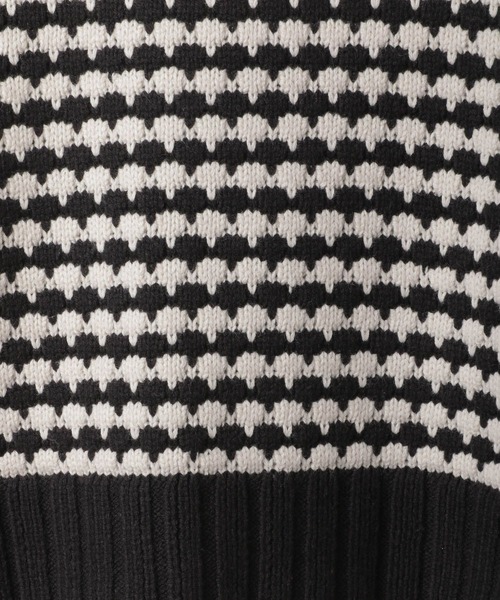 LOWRYS FARM（ローリーズファーム）の「ポコポコプルオーバーニット　171891（ニット/セーター・キッズ・ブラック/レッド/ブラック×ホワイト・110cm/120cm/130cm/140cm/150cm）」の22枚目の写真