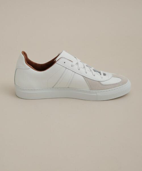 REPRODUCTION OF FOUND（リプロダクションオブファウンド）の「REPRODUCTION OF FOUND/GERMAN MILITARY TRAINER（スニーカー・メンズ・ブラック/ホワイト・41/42/43）」の4枚目の写真