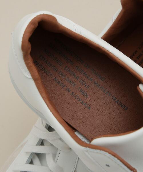 REPRODUCTION OF FOUND（リプロダクションオブファウンド）の「REPRODUCTION OF FOUND/GERMAN MILITARY TRAINER（スニーカー・メンズ・ブラック/ホワイト・41/42/43）」の9枚目の写真