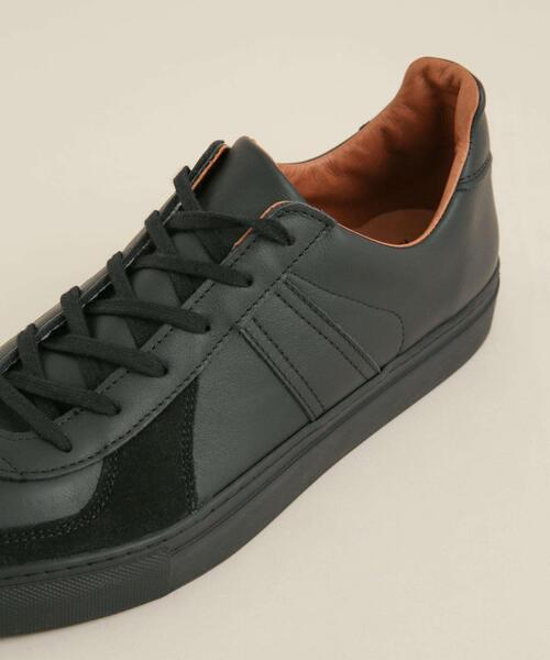 REPRODUCTION OF FOUND（リプロダクションオブファウンド）の「REPRODUCTION OF FOUND/GERMAN MILITARY TRAINER（スニーカー・メンズ・ブラック/ホワイト・41/42/43）」の14枚目の写真