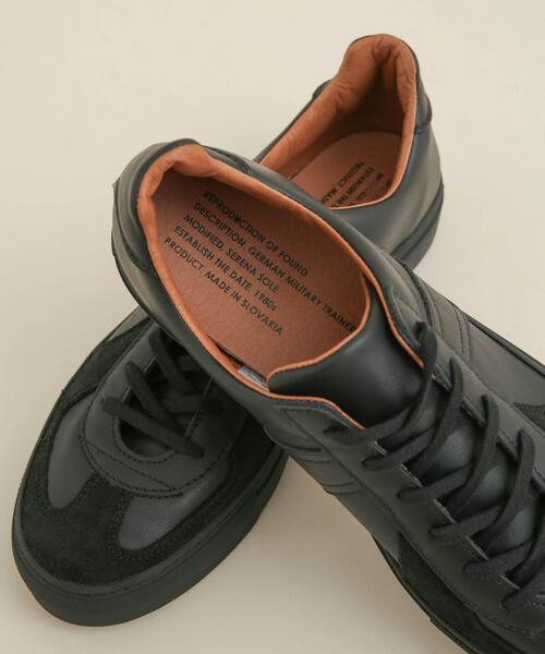 REPRODUCTION OF FOUND（リプロダクションオブファウンド）の「REPRODUCTION OF FOUND/GERMAN MILITARY TRAINER（スニーカー・メンズ・ブラック/ホワイト・41/42/43）」の17枚目の写真