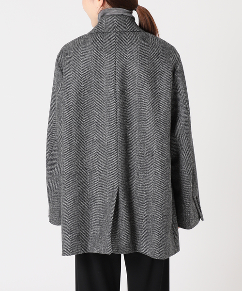 AP STUDIO エーピーストゥディオ　ウールロングコート　グレー　F AP STUDIO（エーピーストゥディオ）の「【COUTURE D`ADAM】別注