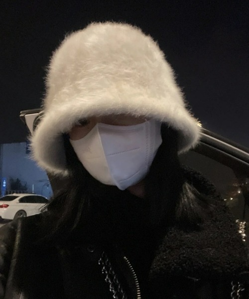 LAC-VERT(ラック・ヴェール)の「ウール混バケットハット(ハット・レディース・ピンク/ホワイト/ブラック・FREE)」の2枚目の写真