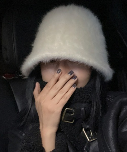 LAC-VERT(ラック・ヴェール)の「ウール混バケットハット(ハット・レディース・ピンク/ホワイト/ブラック・FREE)」の12枚目の写真