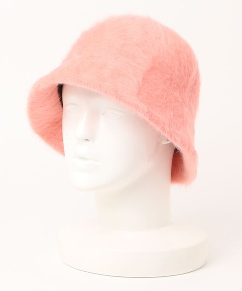 LAC-VERT(ラック・ヴェール)の「ウール混バケットハット(ハット・レディース・ピンク/ホワイト/ブラック・FREE)」の6枚目の写真