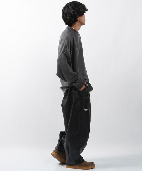 1111clothing(ワンフォークロージング)の「【unisex】ミラノリブ ドルマン クルーニット / Milano Rib Dolman Crew Knit(ニット/セーター・メンズ・ダークブルー/ブラウン/ホワイト/グリーン/チャコールグレー/ワイン/グレイッシュベージュ/ブラック・M/L)」の17枚目の写真