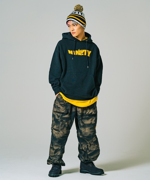 9090(ナインティナインティ)の「9090ポケモンピカチュウフーディー/ユニセックス(パーカー・メンズ・ブラック・M/L/XL)」の2枚目の写真