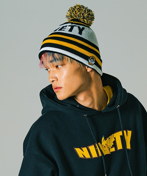 9090(ナインティナインティ)の「9090ポケモンピカチュウフーディー/ユニセックス(パーカー・メンズ・ブラック・M/L/XL)」の3枚目の写真