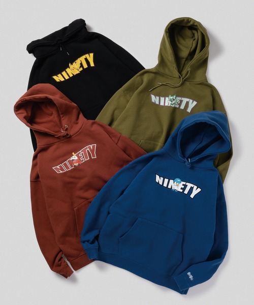 9090(ナインティナインティ)の「9090ポケモンピカチュウフーディー/ユニセックス(パーカー・メンズ・ブラック・M/L/XL)」の4枚目の写真