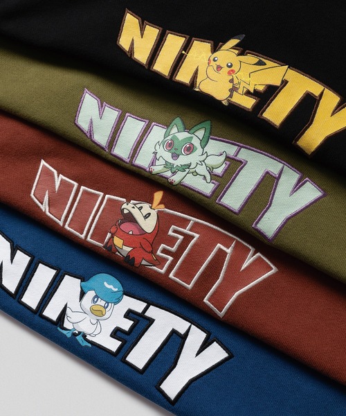 9090(ナインティナインティ)の「9090ポケモンピカチュウフーディー/ユニセックス(パーカー・メンズ・ブラック・M/L/XL)」の6枚目の写真