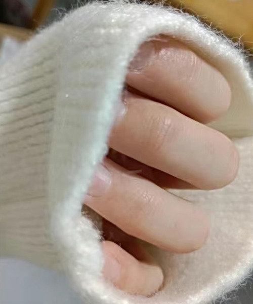 Coo+i(クーイ)の「ニット(ポロシャツ・レディース・モカ/ホワイト/ブラック・FREE)」の10枚目の写真