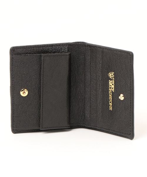 TOFF&LOADSTONE（トフアンドロードストーン）の「【TOFF&LOADSTONE】<別注>　二つ折りオーバル財布（財布・レディース・ブラック・FREE）」の4枚目の写真