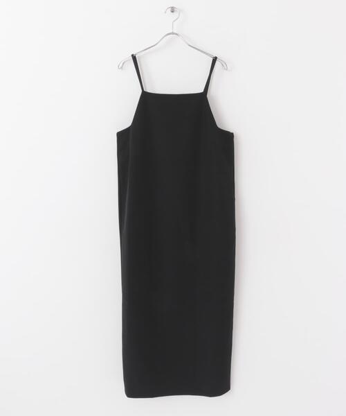 SENSE OF PLACE by URBAN RESEARCH（センスオブプレイスバイアーバンリサーチ）の「ストレートキャミワンピース（ワンピース・レディース・ブラック/アイボリー・ONE）」の16枚目の写真