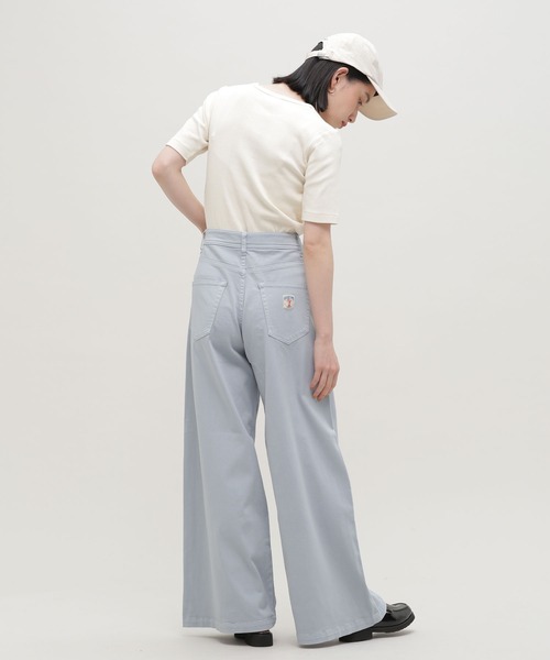 PICCADILLY（ピカデリー）の「PICCADILLY/CAMILLE ワイドフィット パンツ（デニムパンツ・レディース・ライトブルー/ブラック/ベージュ・S/M）」の12枚目の写真