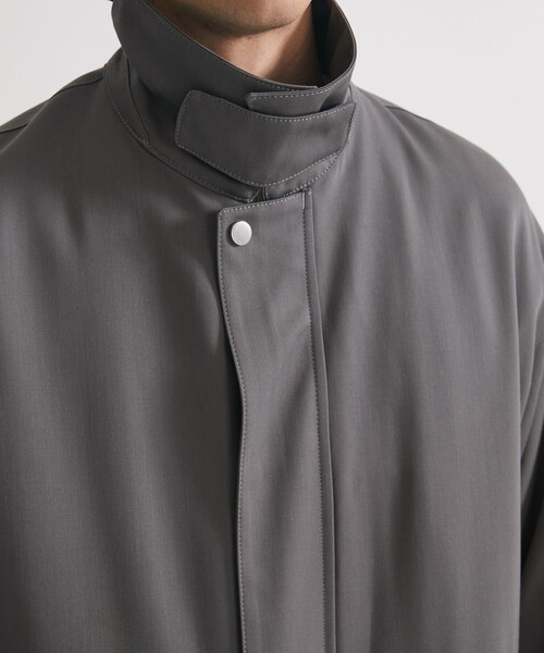 UNITED TOKYO(ユナイテッドトウキョウ)の「HARD GABARDINE BLOUSON(ダウンジャケット/コート・メンズ・ライトグレー/ダークグレー・1/2)」の12枚目の写真
