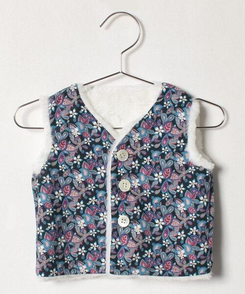 agnes b.（アニエスベー）の「IBA0 L GILET ベビー リバーシブル