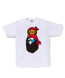 PIRATE MILO ON APE HEAD TEE M